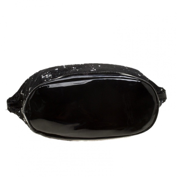 Givenchy Black Sequin and Patent Leather Medium Nightingale Tote Bag - Picture 6 of 13